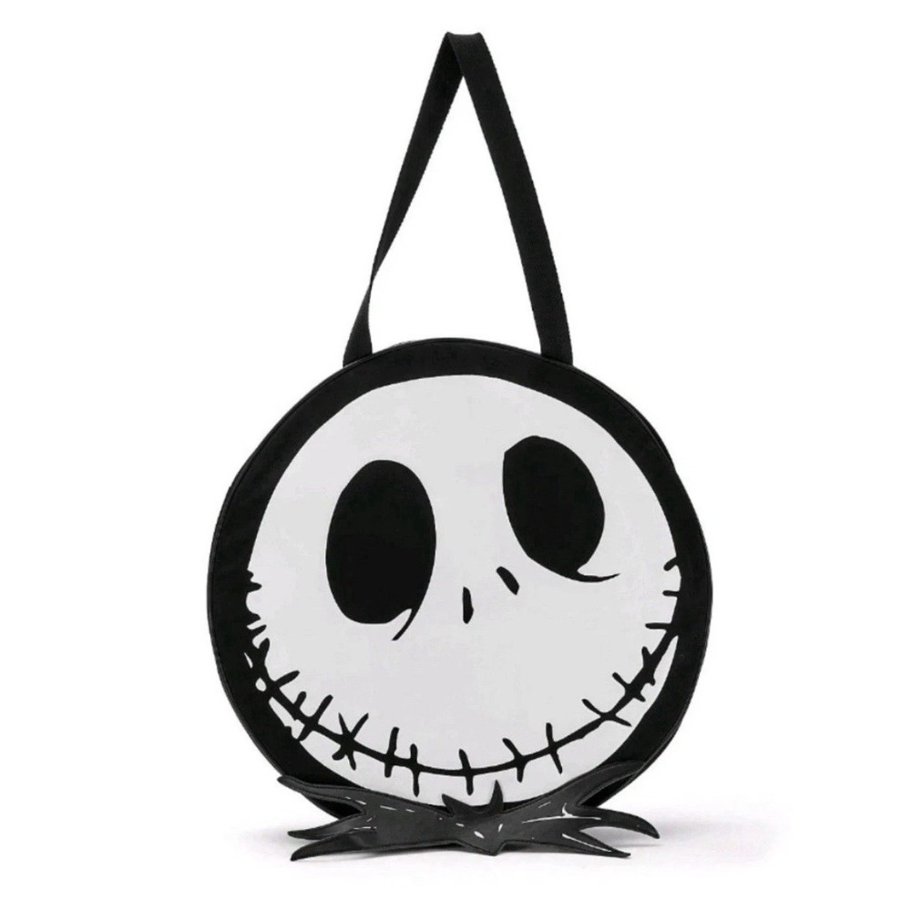 Disney Parks Jack Skellington Big Face Tote Bag Nightmare Before Christmas LARGE